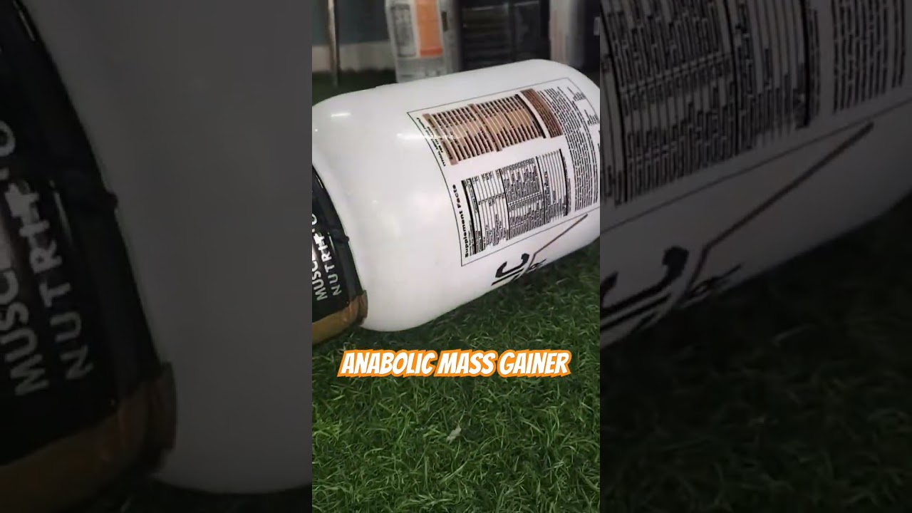 Mt anabolic mass gainer nice product very helpful gainer 