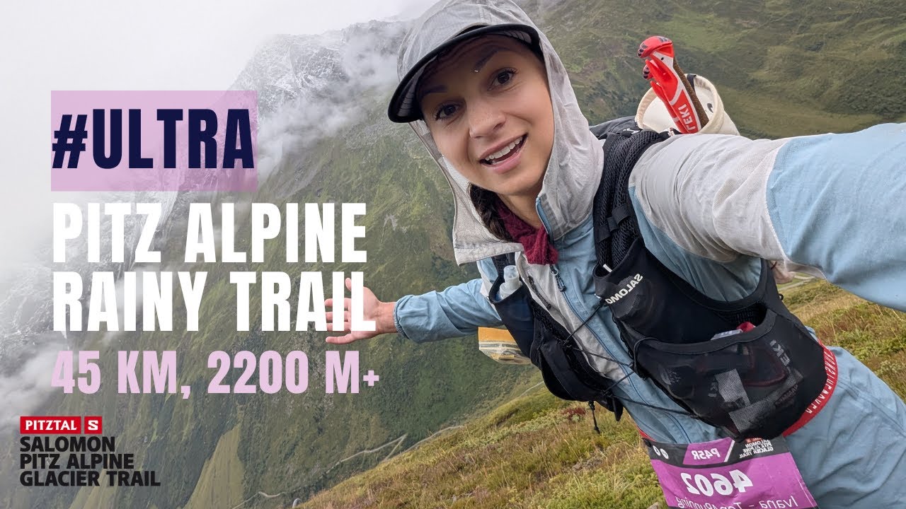 Šťastná, po uši v blátě 🌧️ 🏔️ | Pitz Alpine Trail 2025 | 45 km 2200+ up 🇦🇹