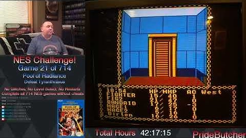 NES CHALLENGE - Pool of Radiance Part 3 in 10:59:37 [22/714]