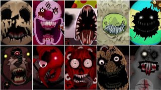 Onaf 4 All Jumpscares - fanmade