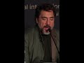 Bardem carga en Cannes contra el "comportamiento masculino tóxico" de Trump, Netanyahu y Putin