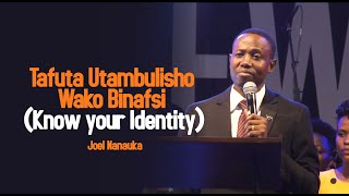 Tafuta utambulisho wako binafsi (Know your Identity)