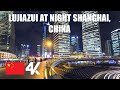 SHANGHAI, CHINA | Lujiazui at night Walking Tour | 4k | September 17th 2021