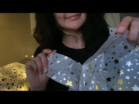 ✨ Soft Crinkle ASMR • Gentle Tissue Paper Sounds & Cozy Night Vibes 🌙