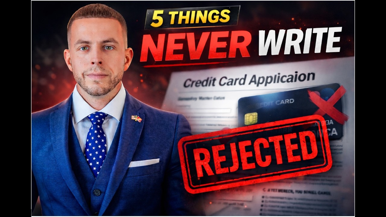 5 вещей, которые НИКОГДА нельзя писать в заявлениях на получение кредитной карты