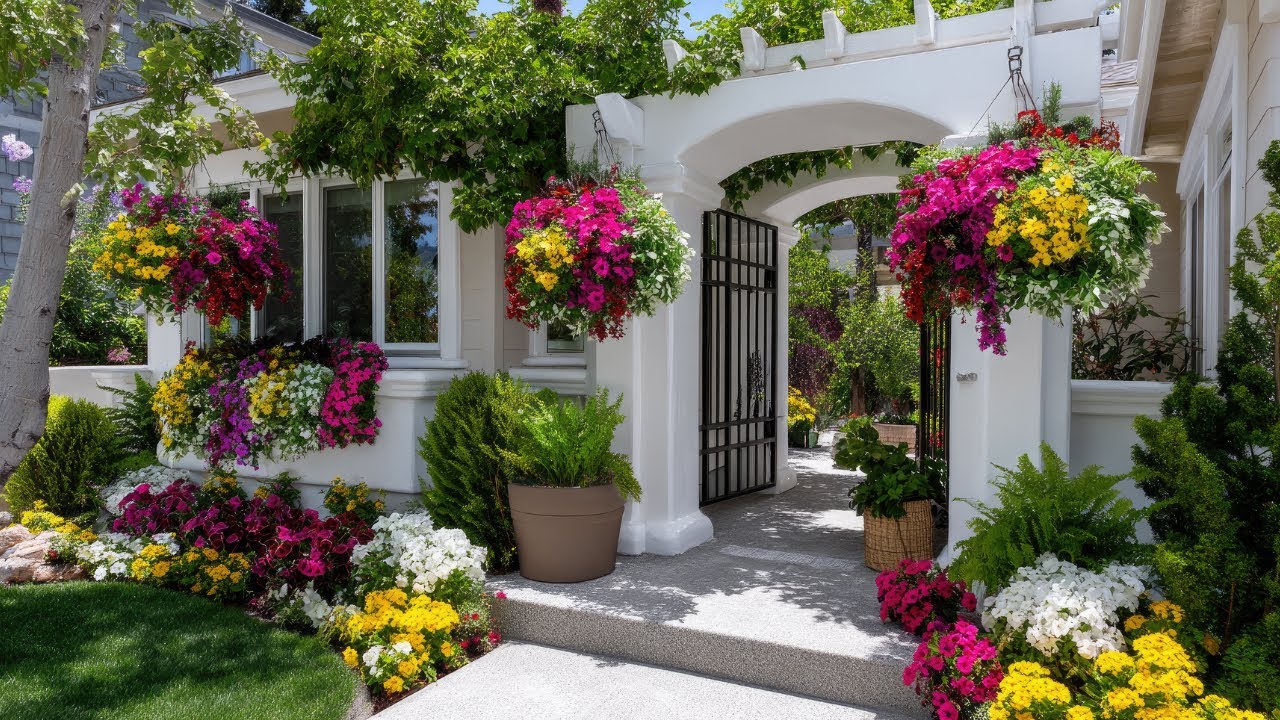 Top 25 Small Front Yard Ideas | Transform Entryways With Garden Gates & Arches