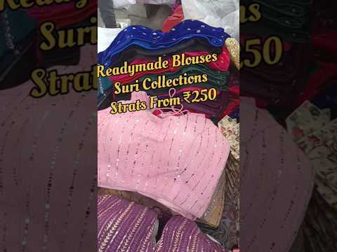 Readymade blouses under
