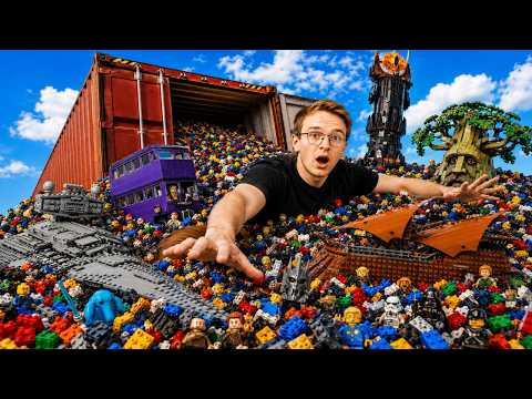 Bought an 11-Ton LEGO Container! (No Clickbait)