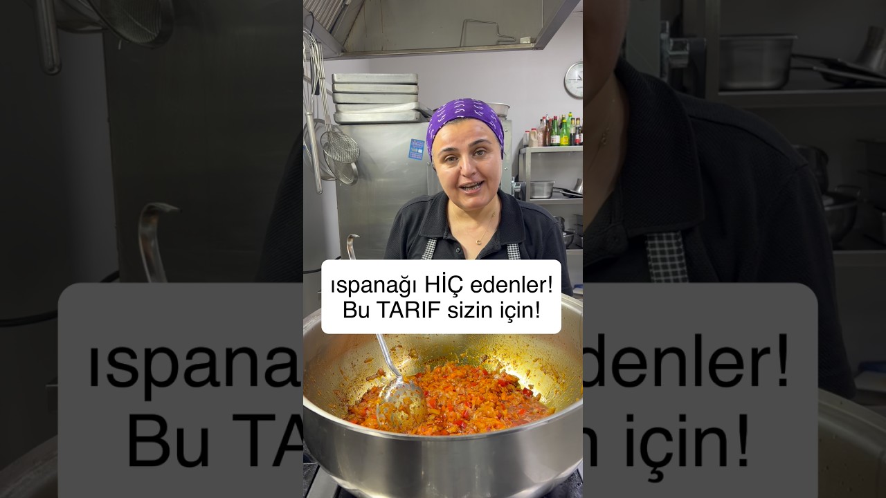 Ispanak yemeği nasıl pişirilir ? Püf noktalarıyla açıklıyorum…