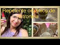 Potente repelente orgánico de citronela-parte A-formulación líquida