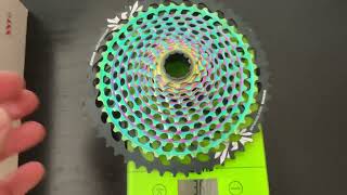 Sram Xx1 Rainbow Cassette Unboxing And Weight