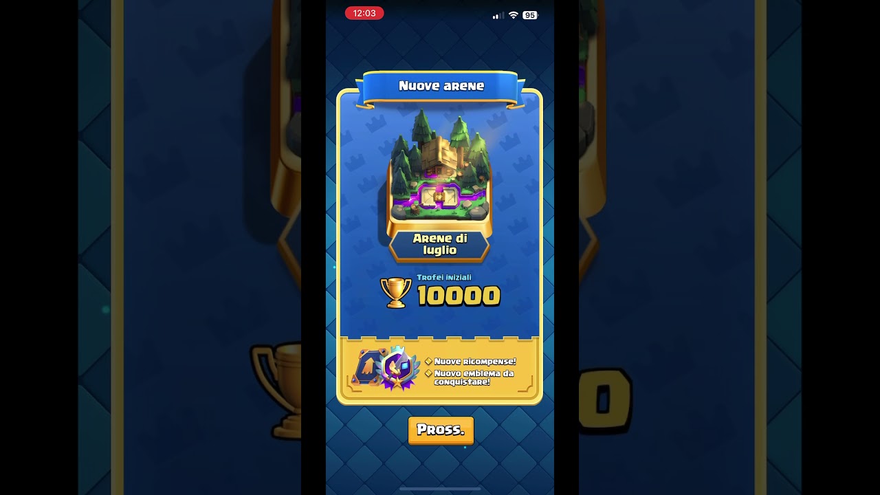 HO RAGGIUNTO LE 10k COPPE SU CLASH ROYALE! 