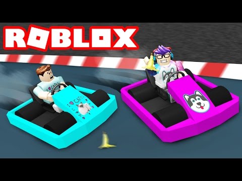 Mega Kart Racing In Roblox Youtube - gkgo kart roblox