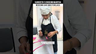 ‼️CHITRA from our wedding cake Masterclass #sangeetascookingmantra #bakingclassindelhi #scm