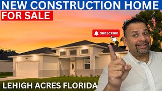 Lehigh Acres FL Homes For Sale | New Construction 4 bdrm 3 bath 389k