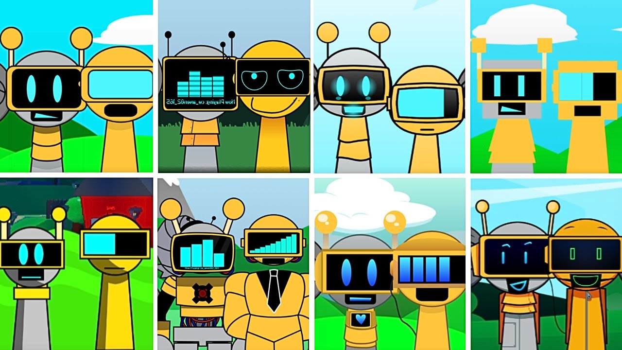 Incredibox - Sprunki but ONLY FUN BOT and GARNOLD in ALL Different Mods