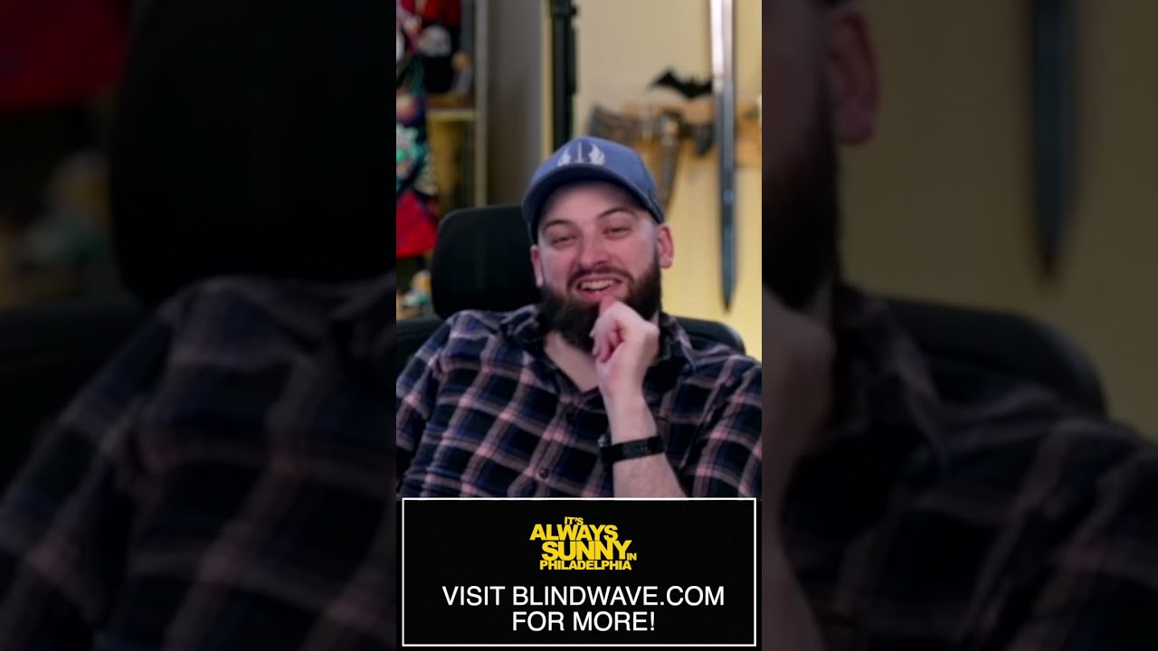 Who would stare at a camera for just two hours?! #itsalwayssunnyinphiladelphia #reaction