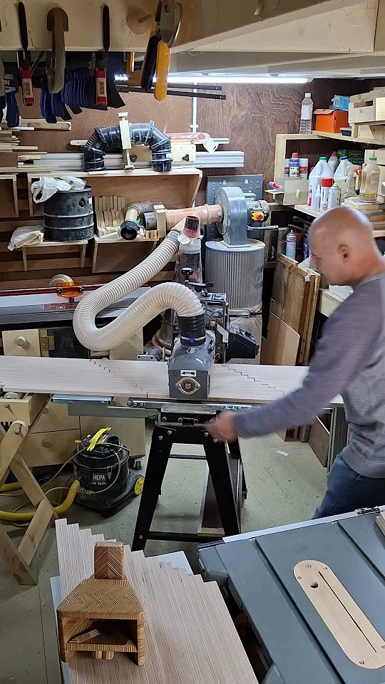 laguna supermax drum sander flattening imperfections out of glue joints