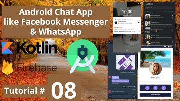 Chat App with Firebase Android Studio Tutorial 2020 - cover image & profile image - Kotlin Projects