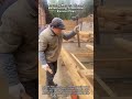 Securing Massive Timber Beams Using Traditional Wooden Pegs