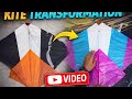 🤔Unbelievable Kite Transmission!/Phati Hui Kite Ko New Kese Banaya Jaye👍#basant#gaming#kite