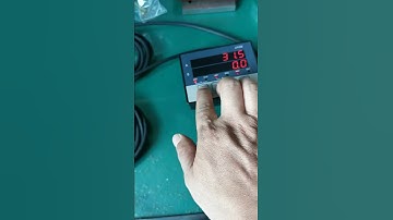 Demonstration of one key reset for linear encoder of two axis lathe