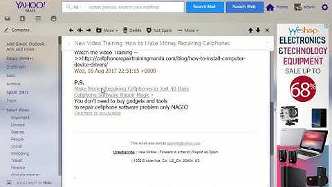 How to whitelist our email in your Yahoo mail