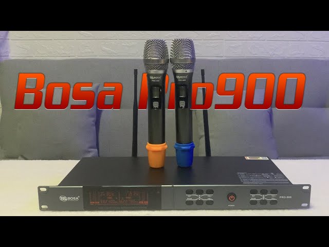 Bosa Pro 900 - Micro Karaoke Không Dây