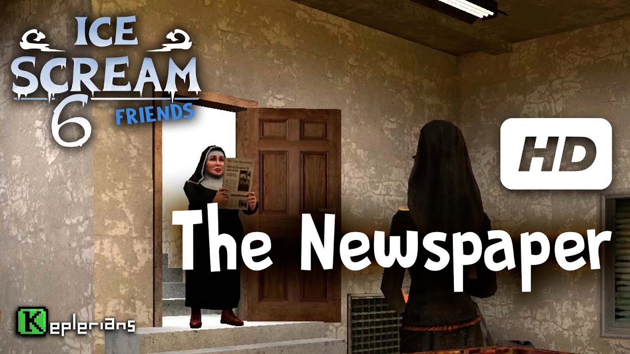 ICE SCREAM 6 Full CUTSCENES | The NEWSPAPER | High Definition