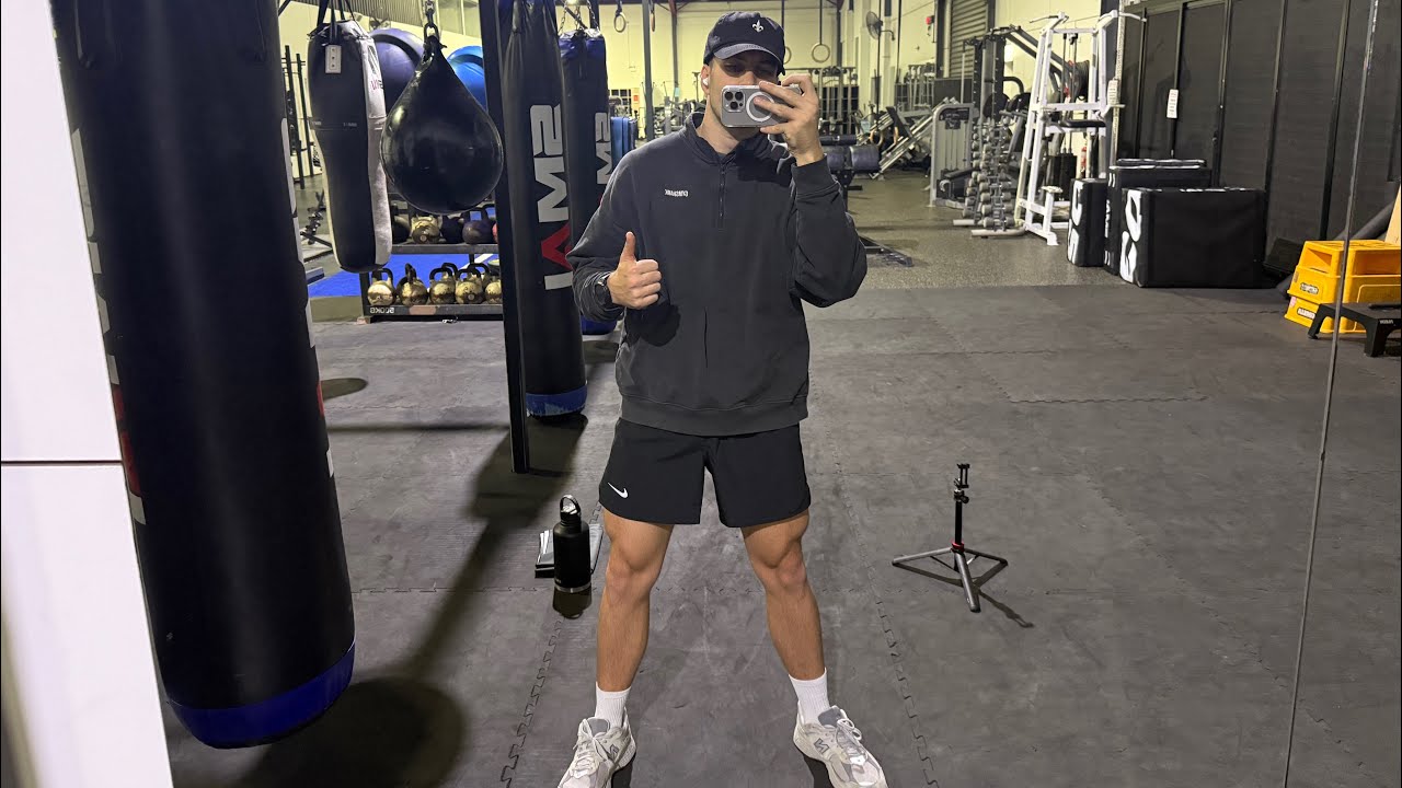 асмр в спортзале - день ног