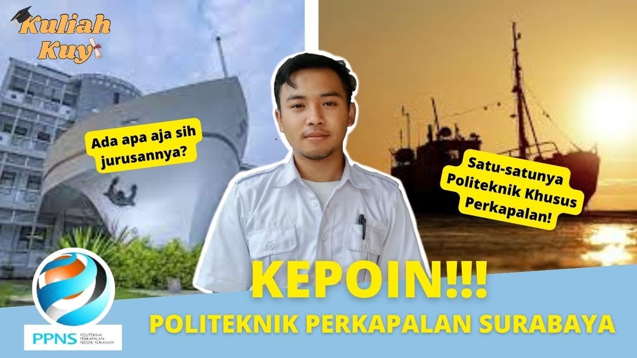 Revieuw suasana di Politeknik Perkapalan Negri Surabaya (PPNS)