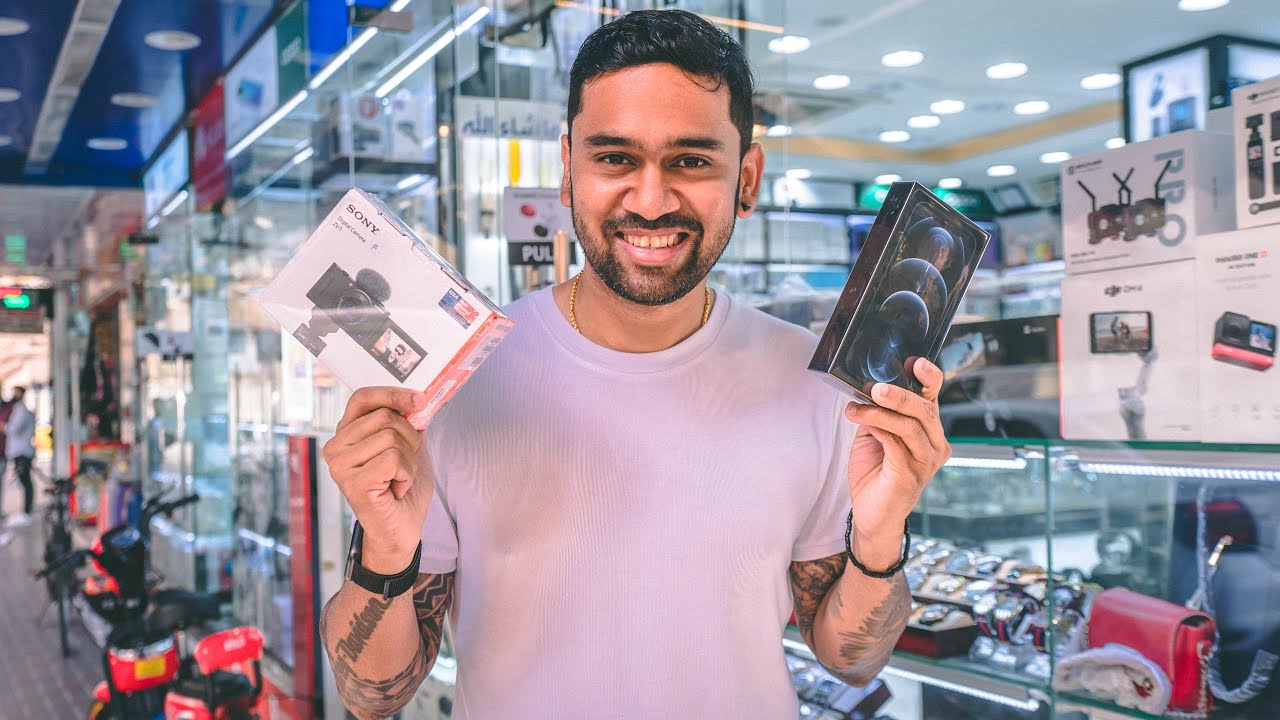 CHEAP iPHONE & CAMERA MARKET IN DUBAI 😱🇦🇪 YouTube