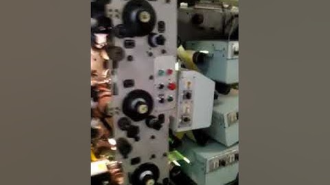 Gallus R160B Label printing machine