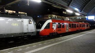 Akiem Rfo 186 359-6 Vertrekt Met Syntuskeolis Lint 43 Van Station Amersfoort