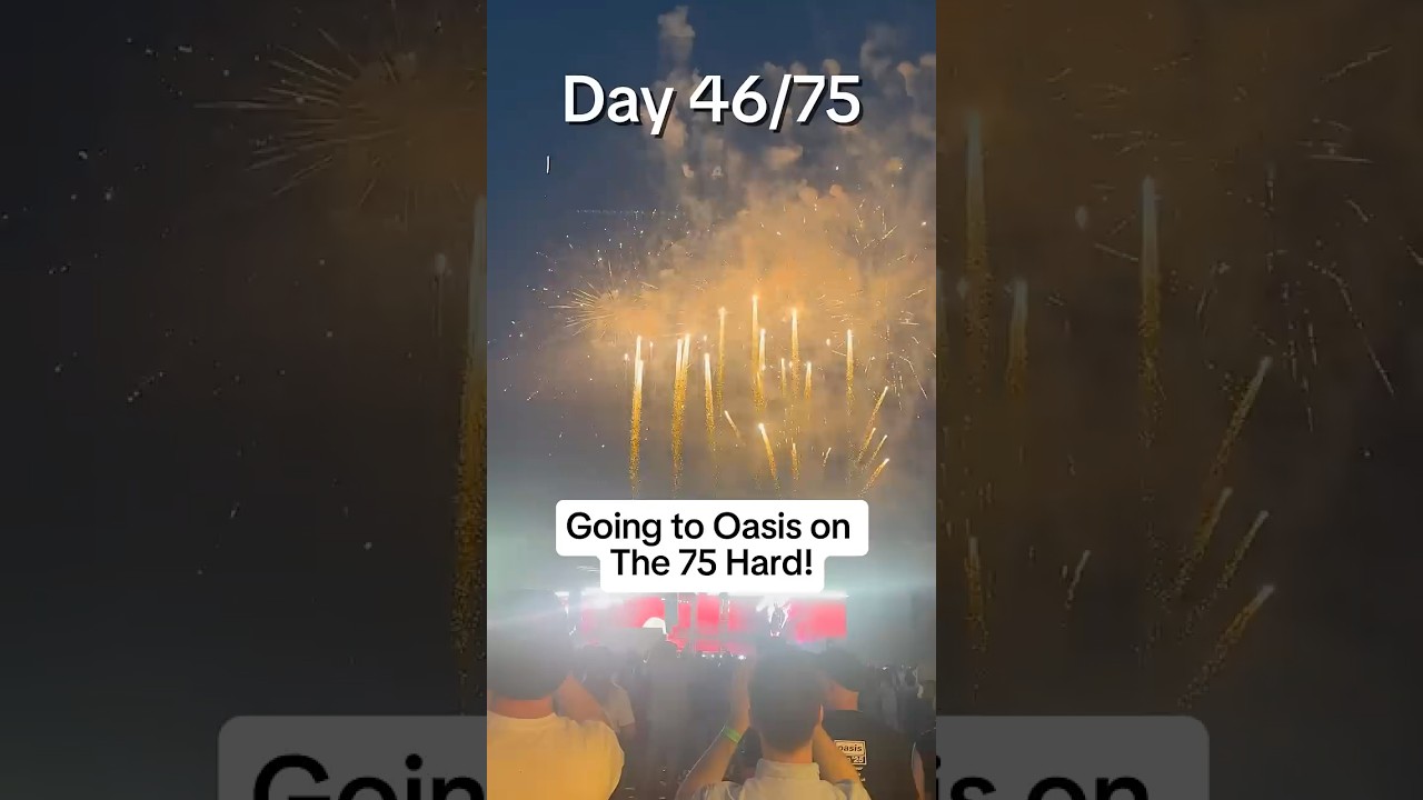 Oasis Live on 75 Hard😰 