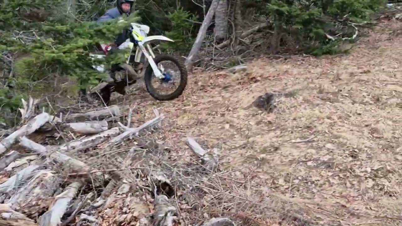 Checking out the Foote property for future Trials events.