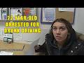 Drunk 22-Year-Old is Arrested for DUI