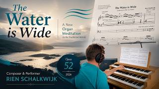 The Water is Wide | A New Organ Meditation | Rien Schalkwijk Op. 52