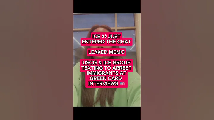 LEAKED MEMO: USCIS Told to Text ICE During Green Card Interviews - Major Policy Shift!