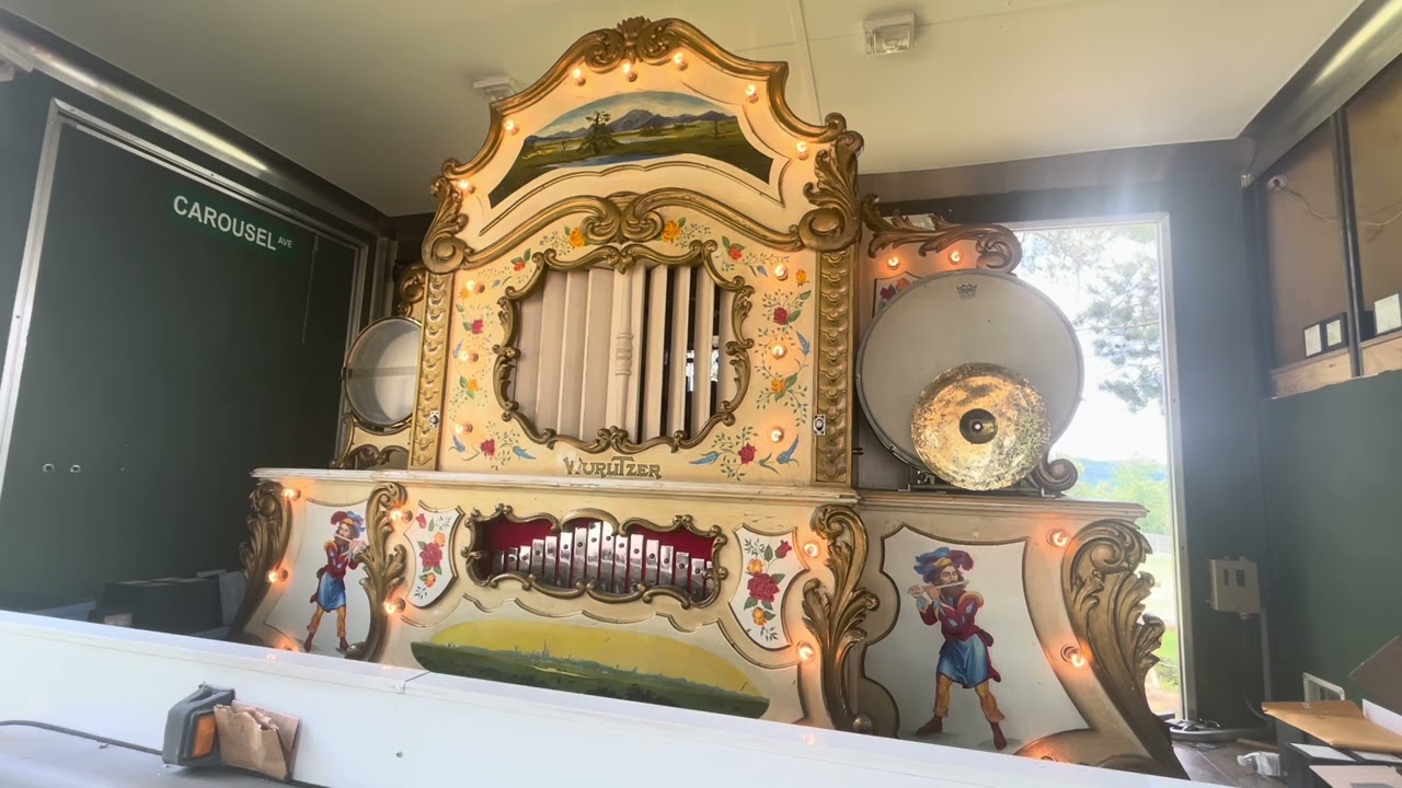 Wurlitzer 153 band organ pt2