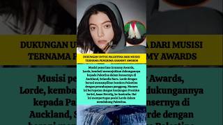 Download Lagu Aksi Bela Palestina Dari Musisi Ternama Lorde #trending #palestine #gaza MP3