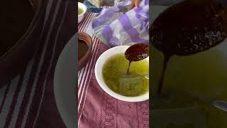 Acá en Mi pueblo es muy común comer caldillo de NOPAL GRUESO  lo conocen ? 🫶😙😃#cocinatradicional
