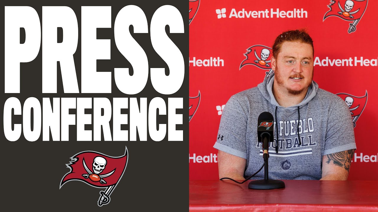 Ryan Jensen on Re-Signing with Bucs: Tom Brady is Greatest Recruiter of All Time | Press Conference