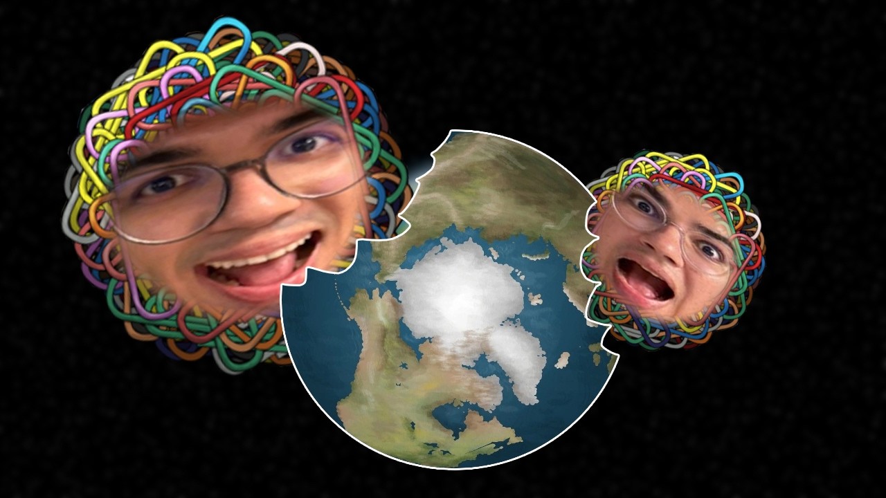 VIRAMOS BOLINHAS COLORIDAS QUE DEVORAM TUDO PELA FRENTE! (ficamos gigantes?)