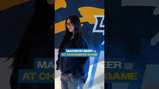 Celebrity madison beer at chargers game ⚡️#shorts Wealth