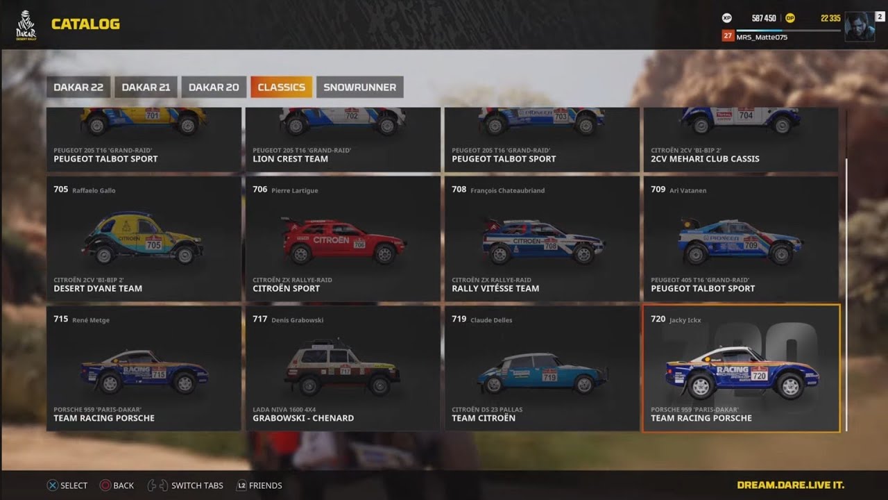 Dakar Desert Rally | All Vehicles List + All DLCs [4K GAMEPLAY