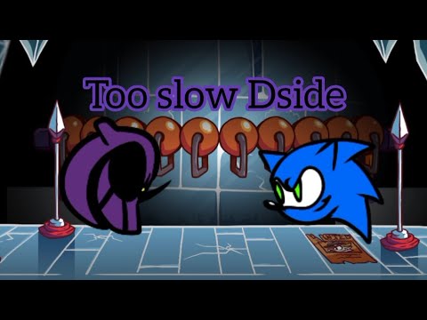 🎵Too Slow D-side Pero soy Yo v.s Migthy.Zip🎵🎤#fnfdside #apoyo #sonicexe #fnfcovers