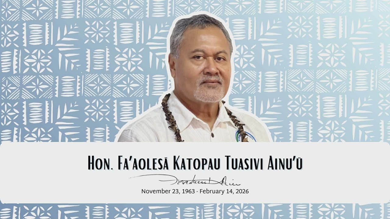 Hon. Faaolesa Fuimaono Seiuli Katopau Tuasivi Ainuu