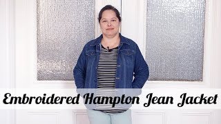 Embroidered Hampton Jean Jacket
