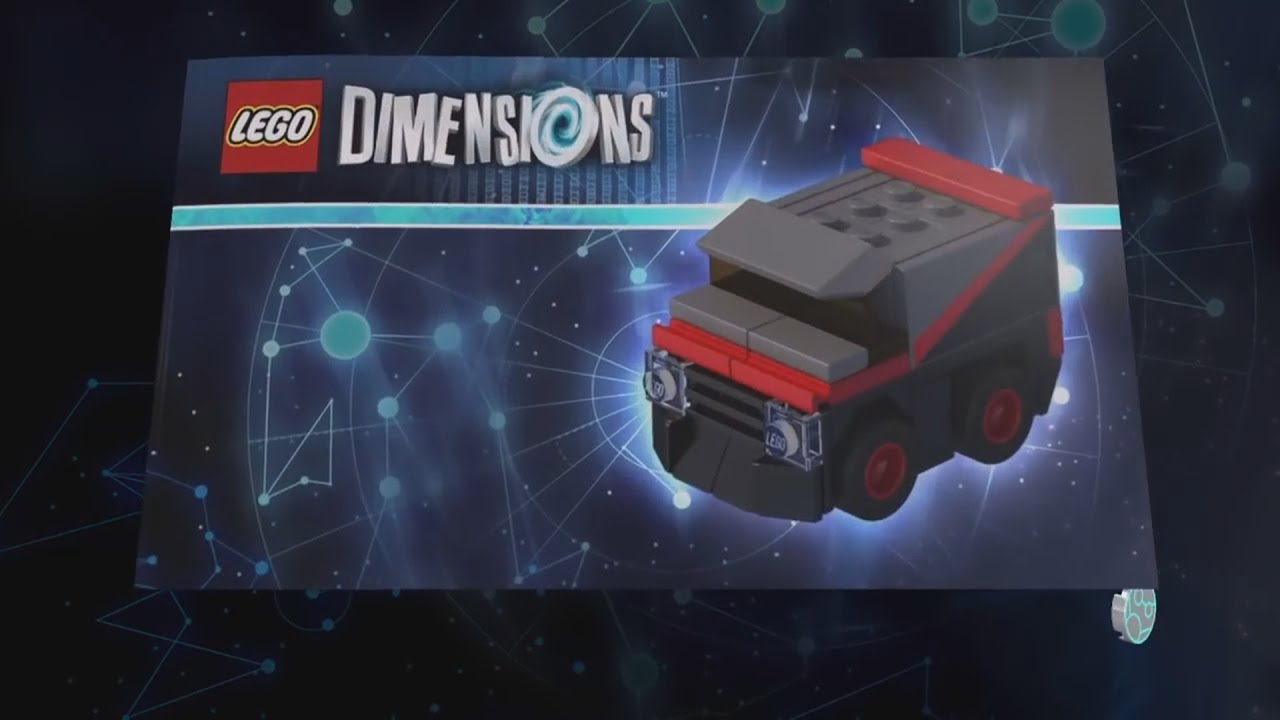 Lego Dimensions B. A. Baracus Instructions - B. A.s Van Fool Smasher The Pain Plane